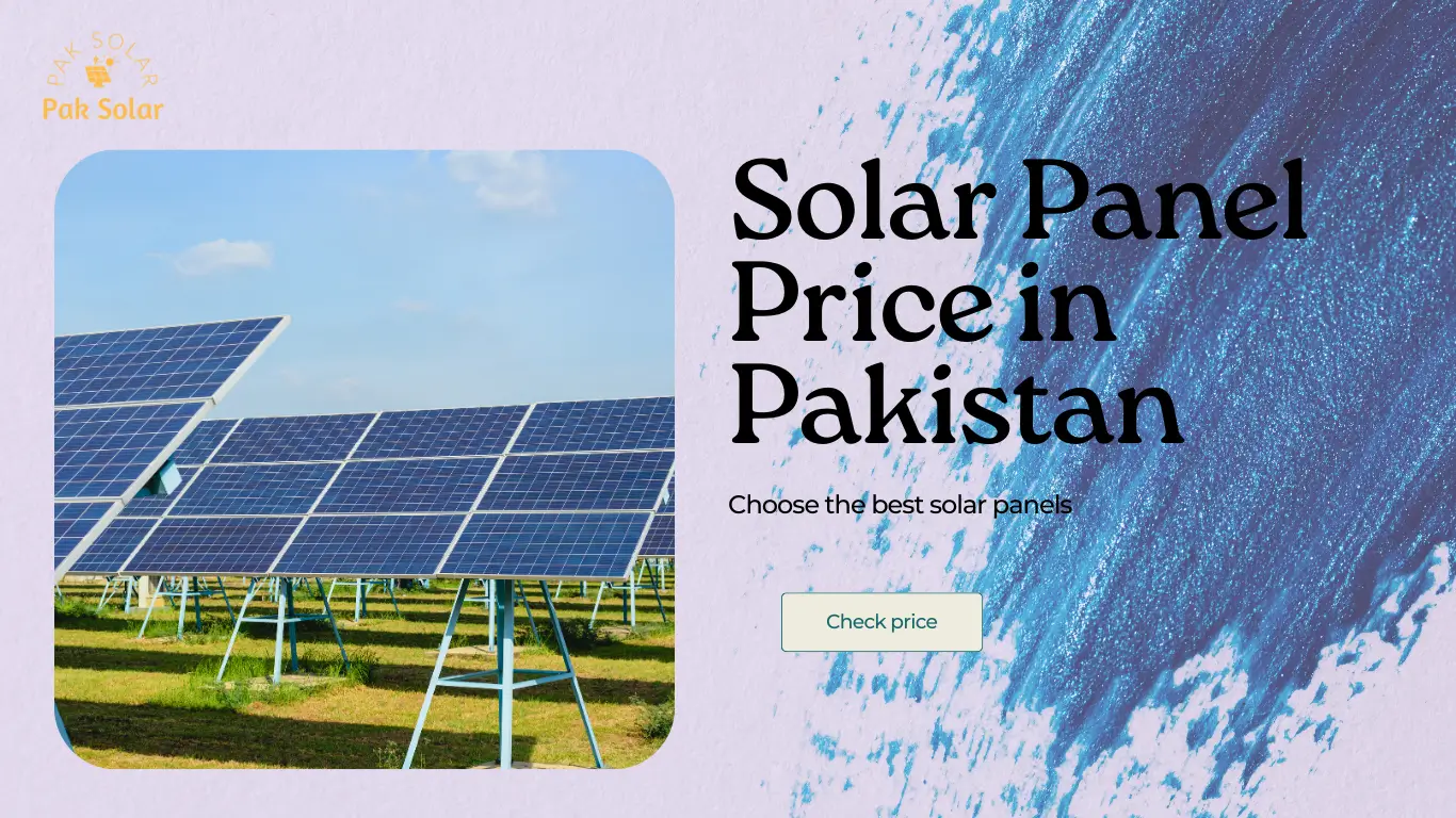 Solar Panel Price in Pakistan